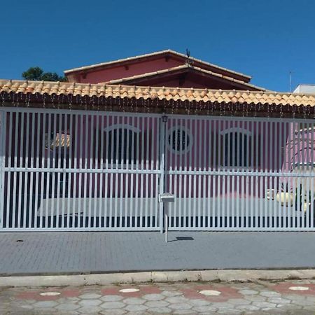 Casa Rosa De Peruibe - Casa De Temporada 3 Dormitorios, 10 Hospedes, Piscina, Wi-Fi, Netflix, 800 Metros Da Praia المظهر الخارجي الصورة