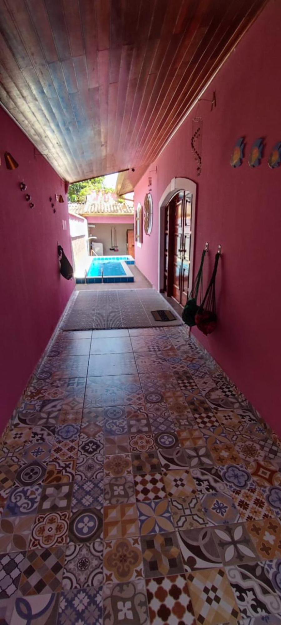 Casa Rosa De Peruibe - Casa De Temporada 3 Dormitorios, 10 Hospedes, Piscina, Wi-Fi, Netflix, 800 Metros Da Praia المظهر الخارجي الصورة
